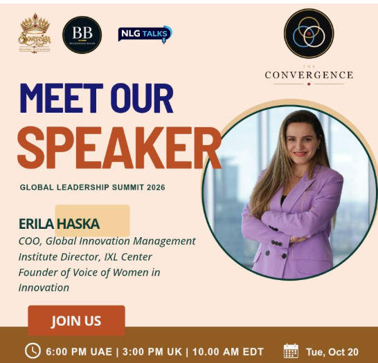 Meet Our Speaker — Erila Haska
