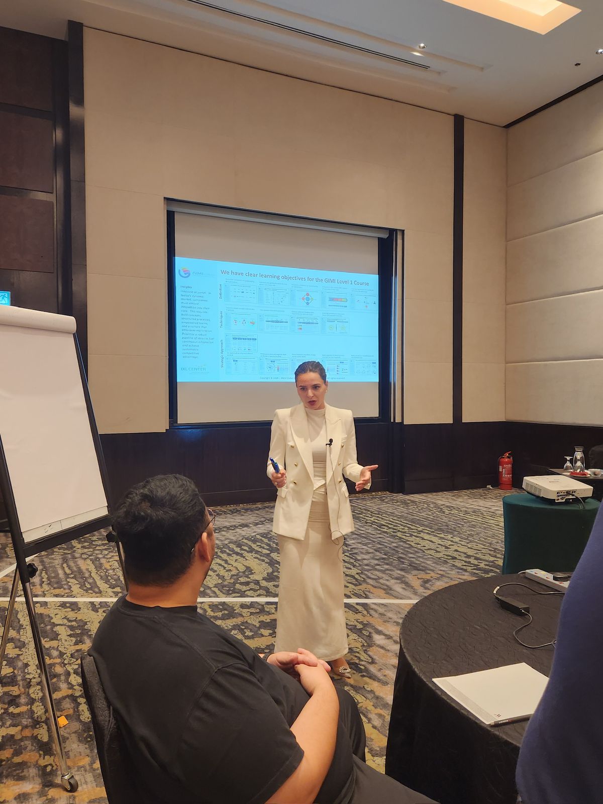 Delivering a workshop for Fortune 500