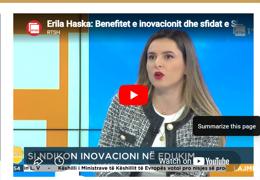 Erila Haska media appearance 2